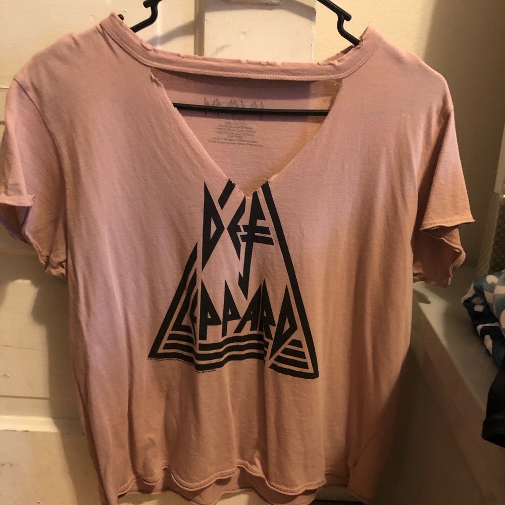 Short sleeve American print tee